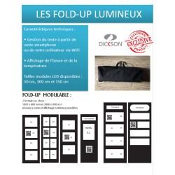 Leuchtendes FOLD-UP