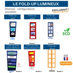 FOLD-UP lumineux