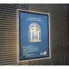 Porte affiche Banque Cristal