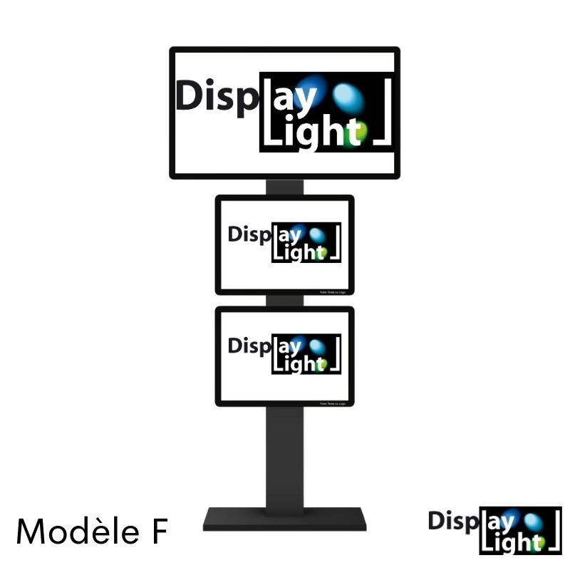 Totem Hybride lumineux Modèle F