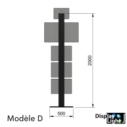 copy of Totem Hybride lumineux Modèle F