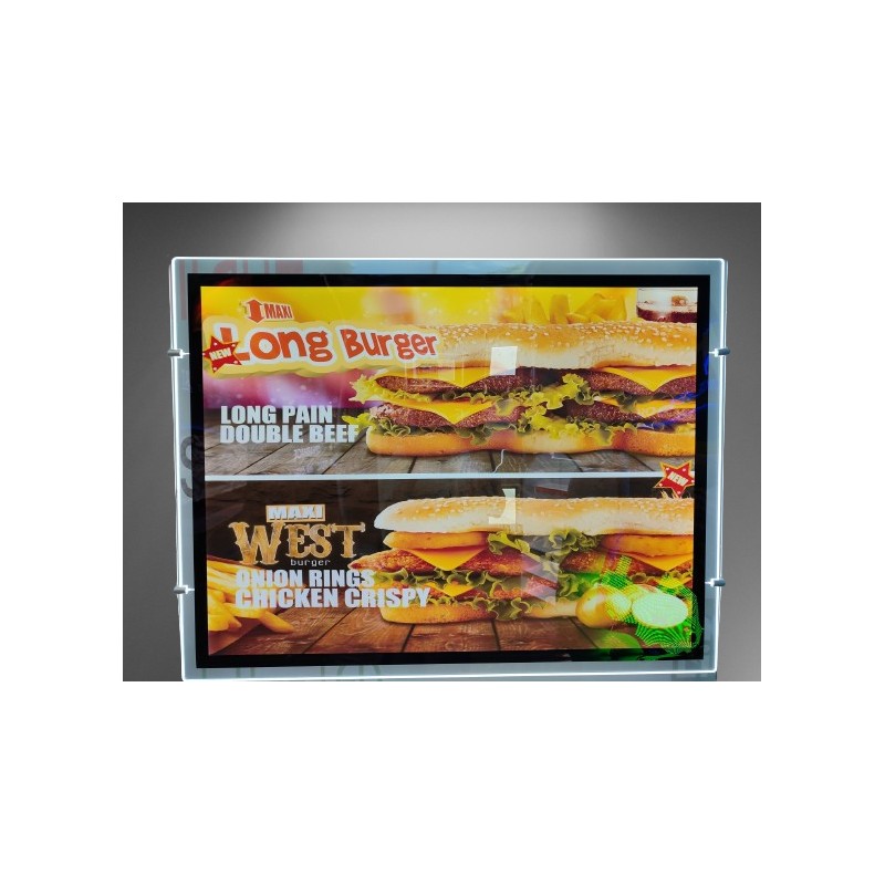 Porte affiche menu board