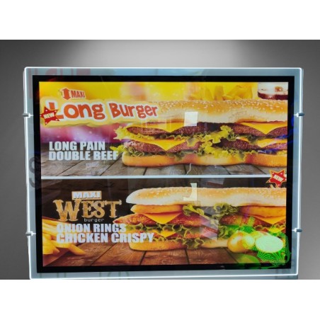 Porte affiche menu board